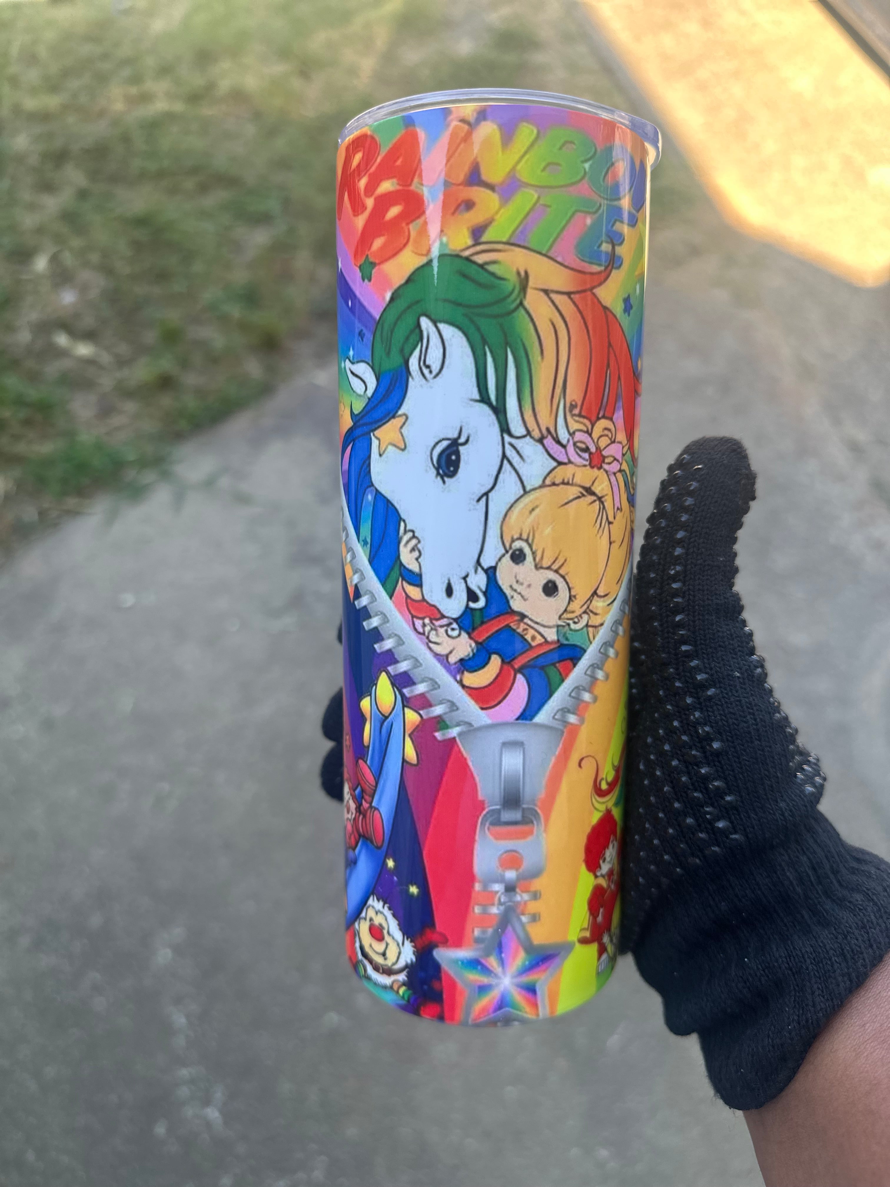 Rainbow Brite Retro Tumbler