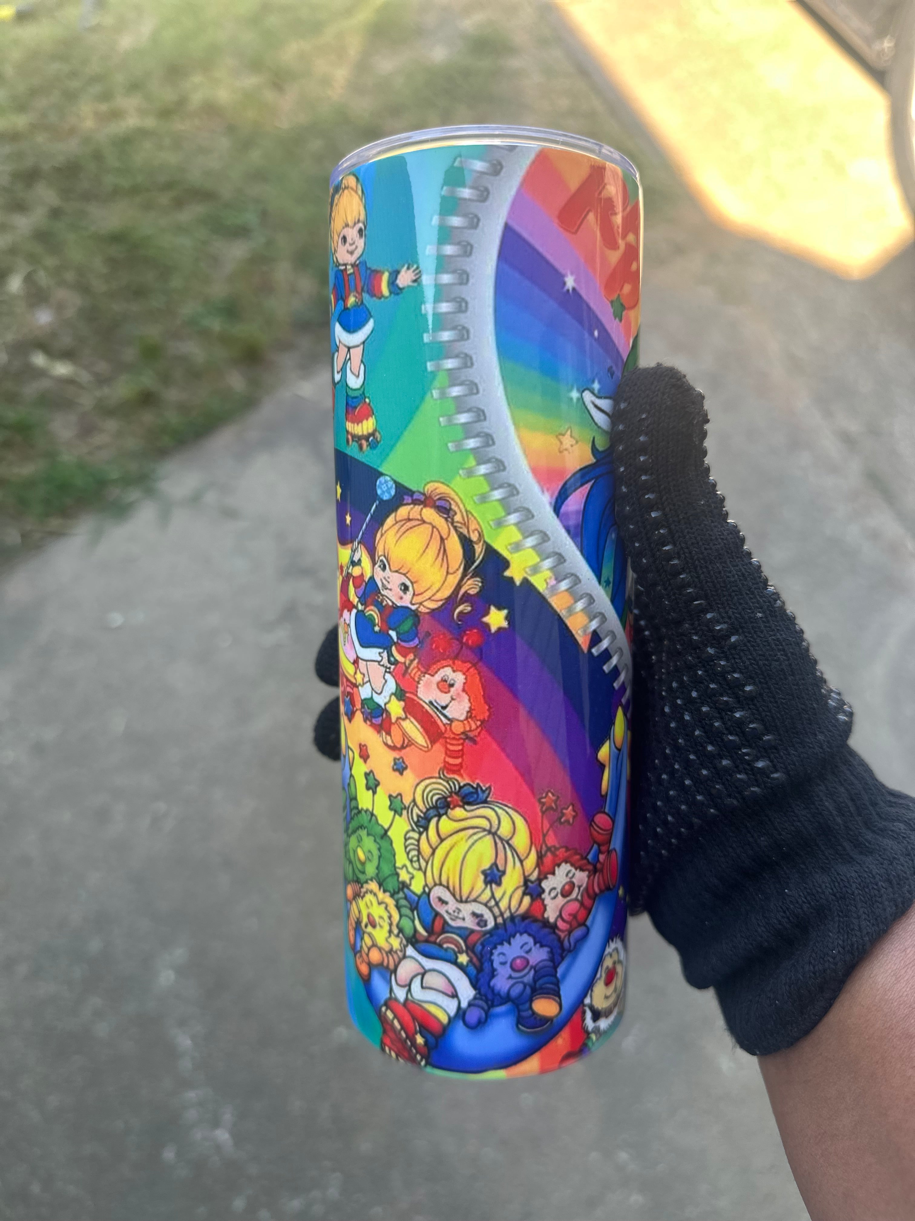 Rainbow Brite Retro Tumbler