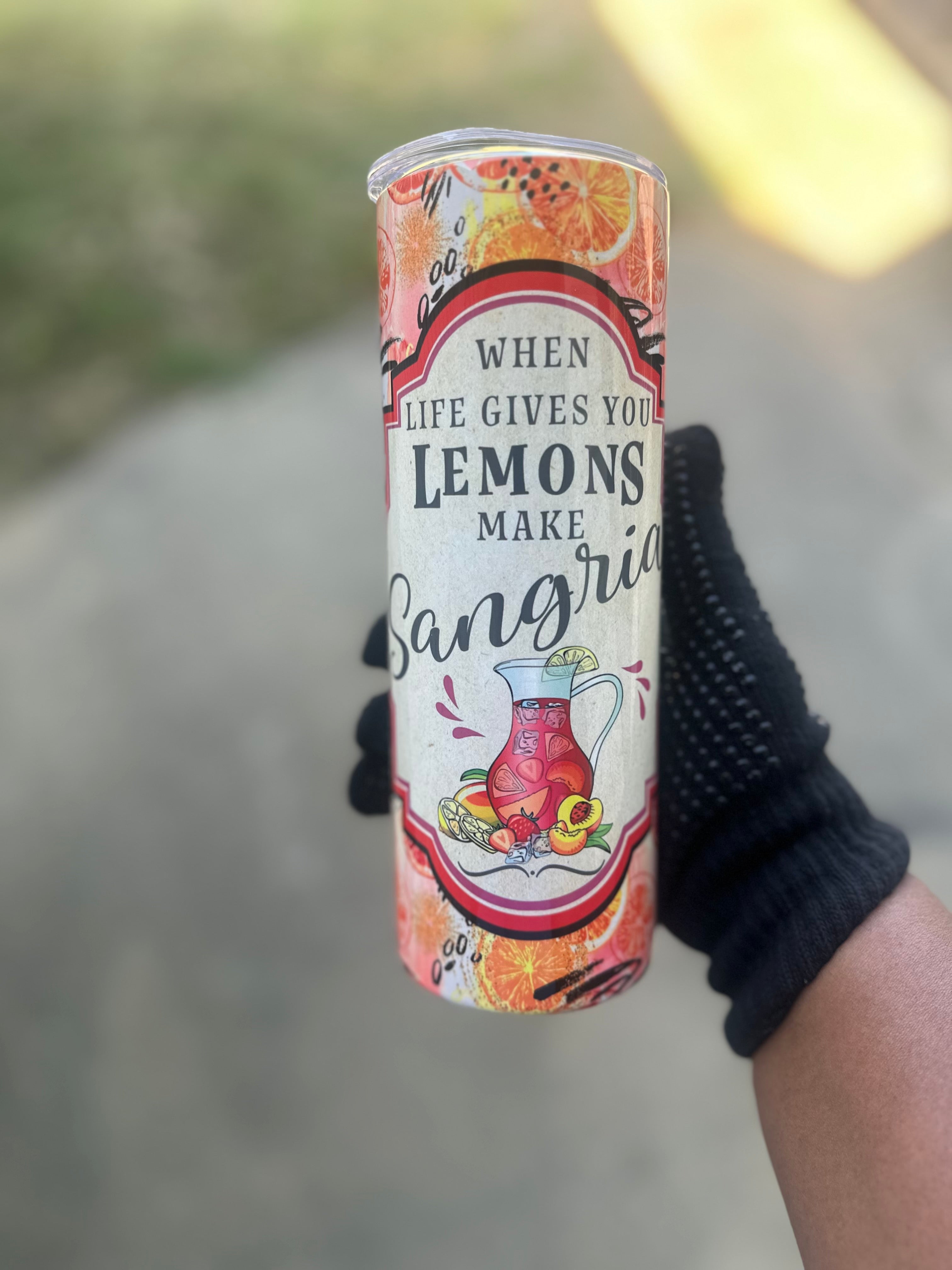 Sangria Summer Vibes Tumbler