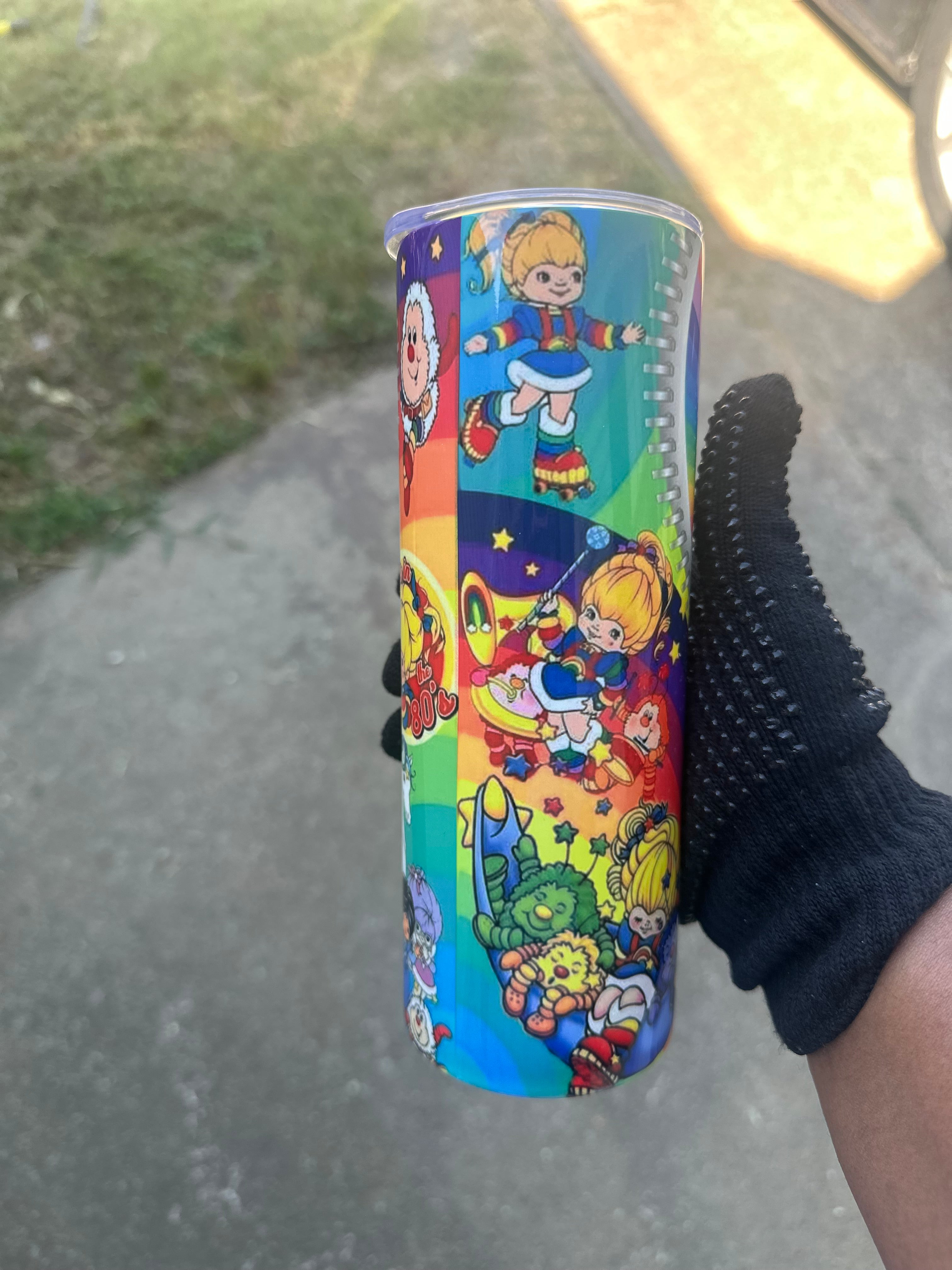 Rainbow Brite Retro Tumbler