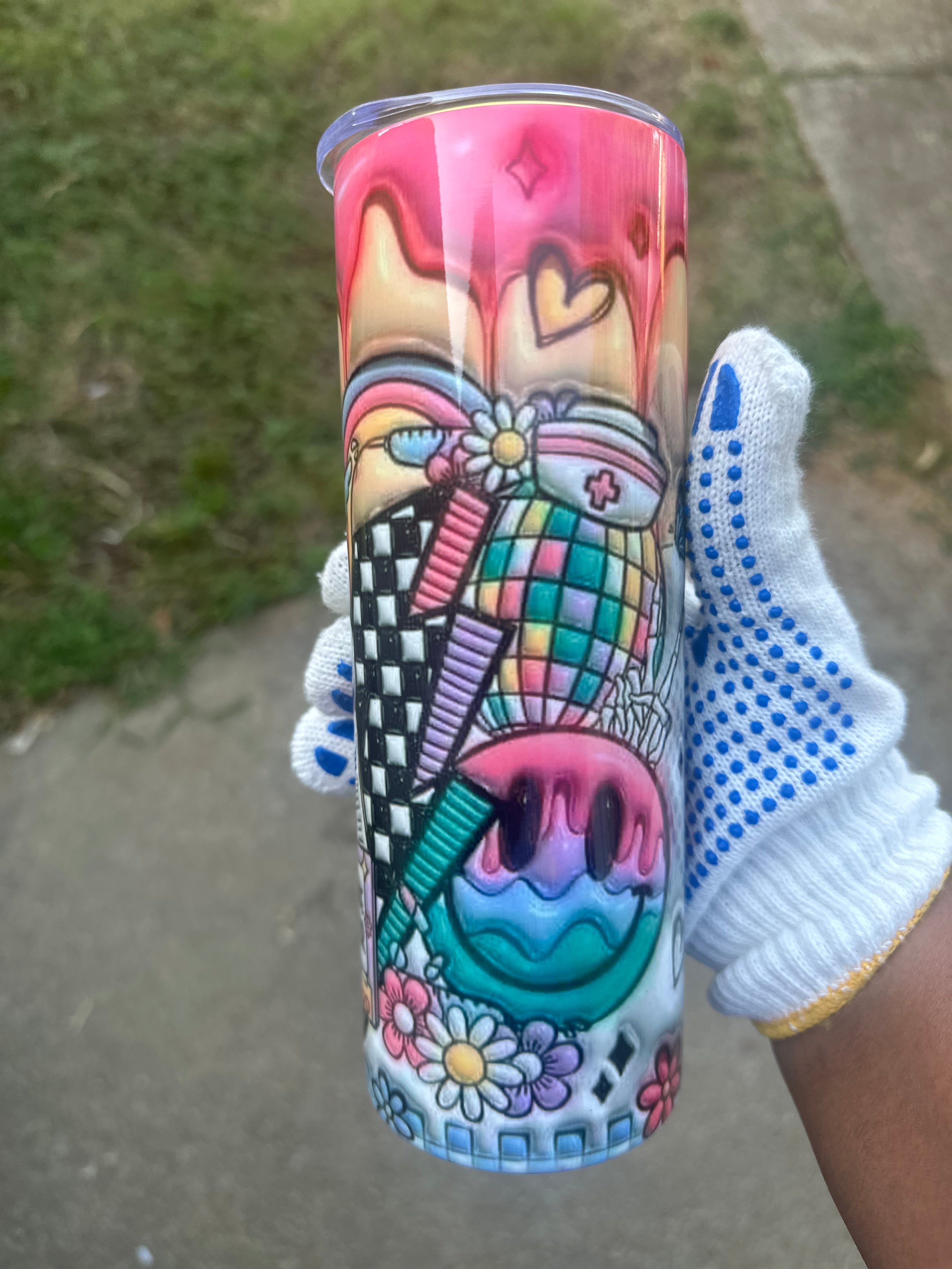 Nurse drip 💧 tumbler