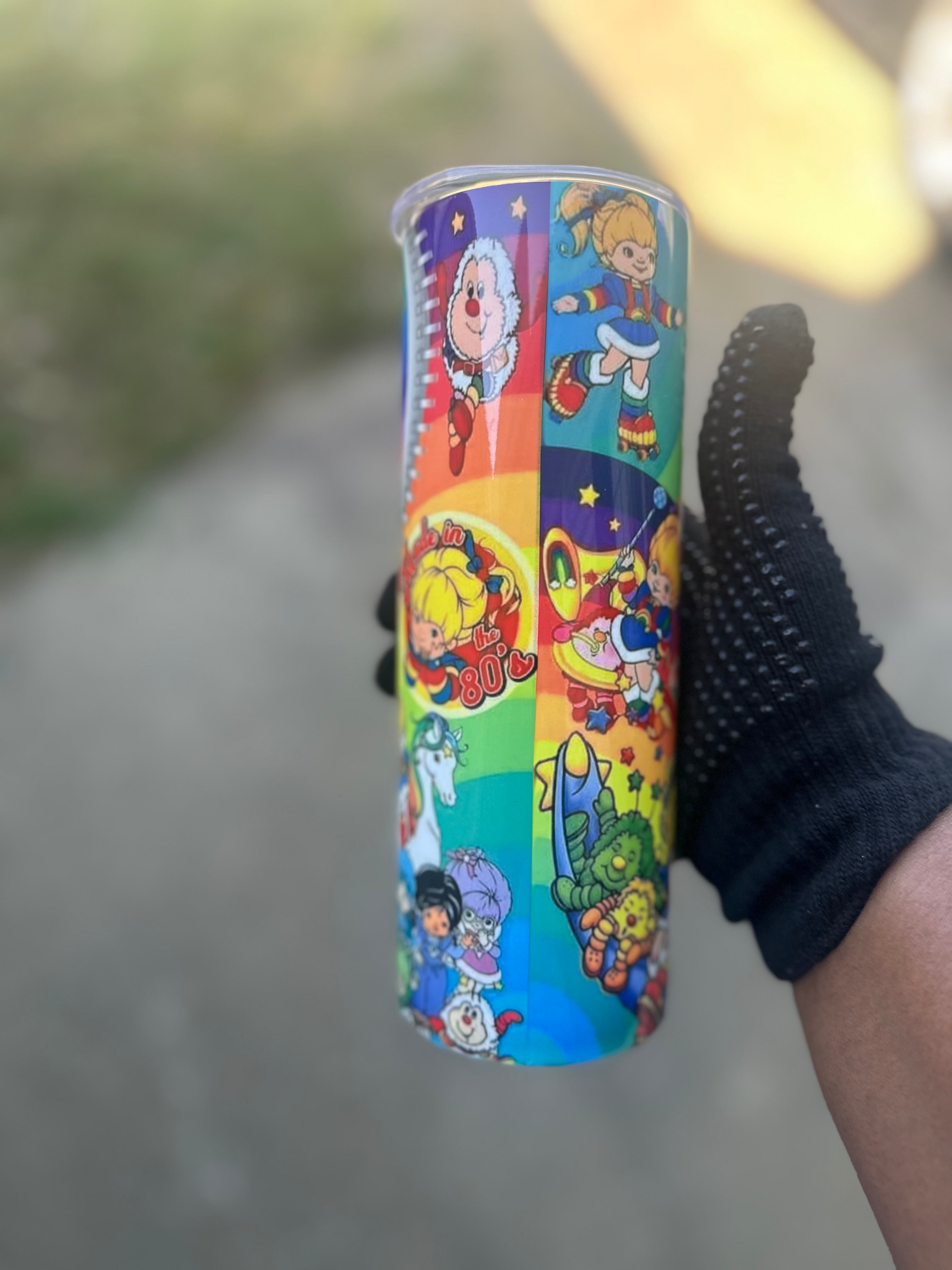 Rainbow Brite Retro Tumbler