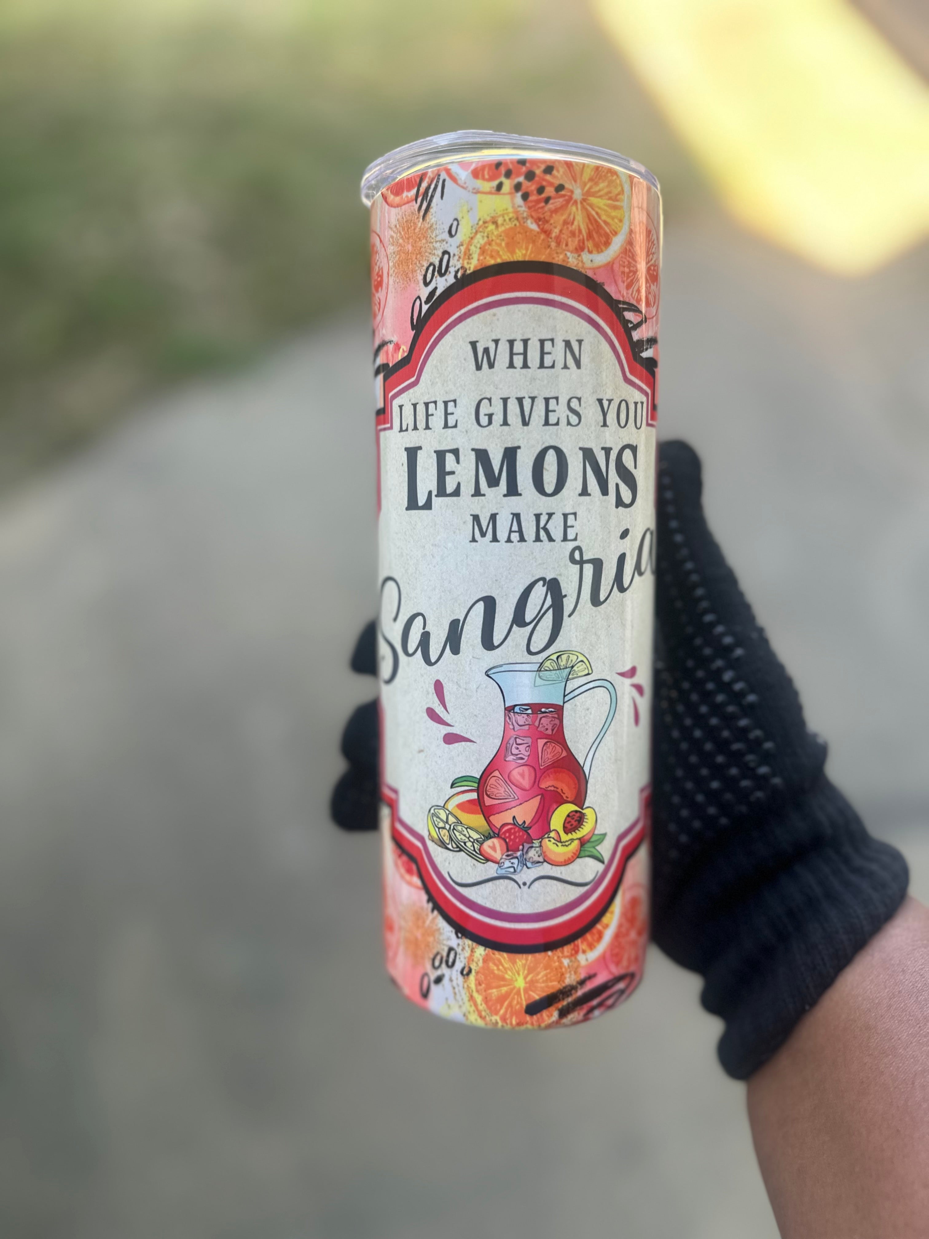 Sangria Summer Vibes Tumbler