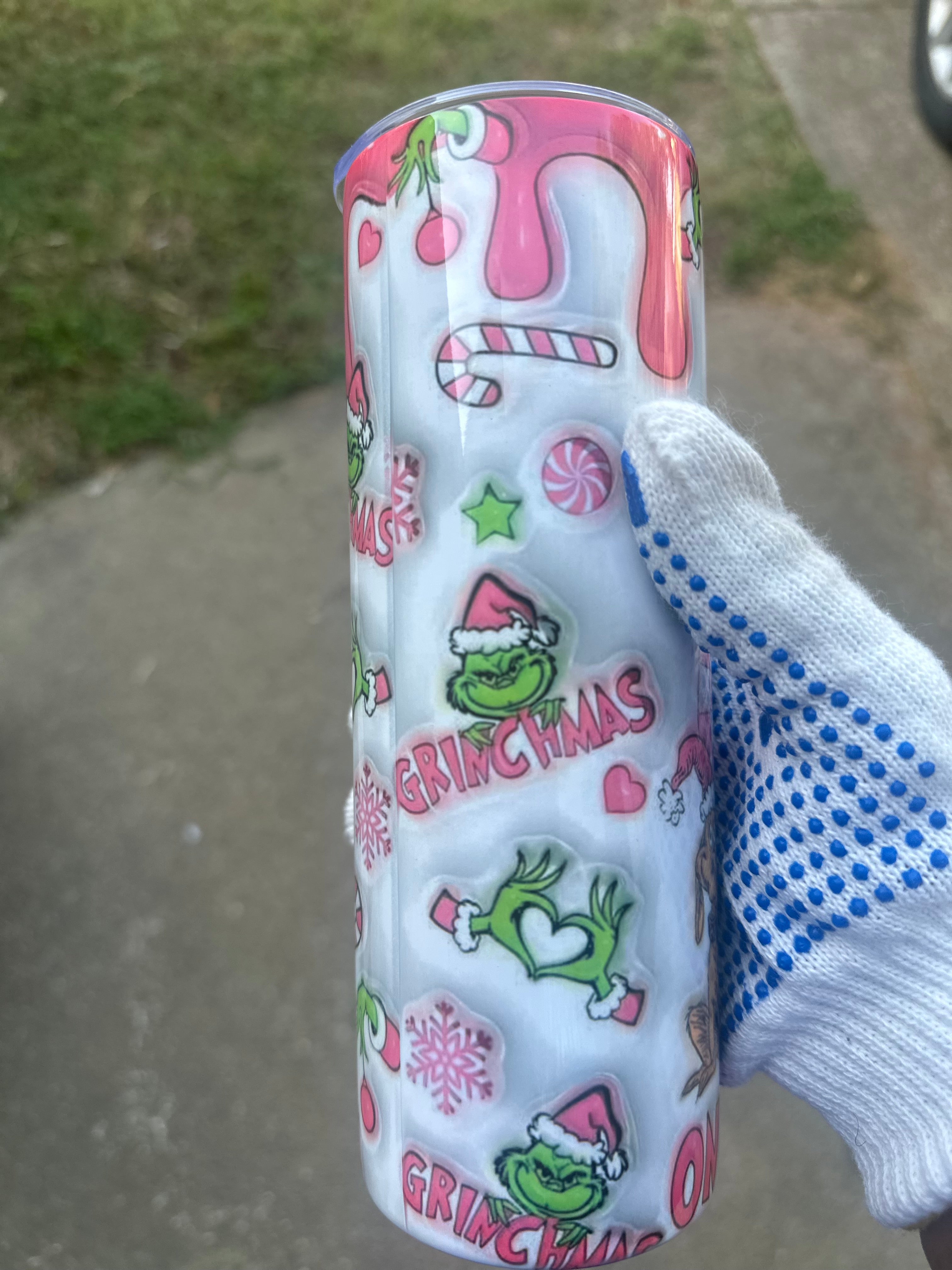 Boujee  & Grinchy vibes tumbler