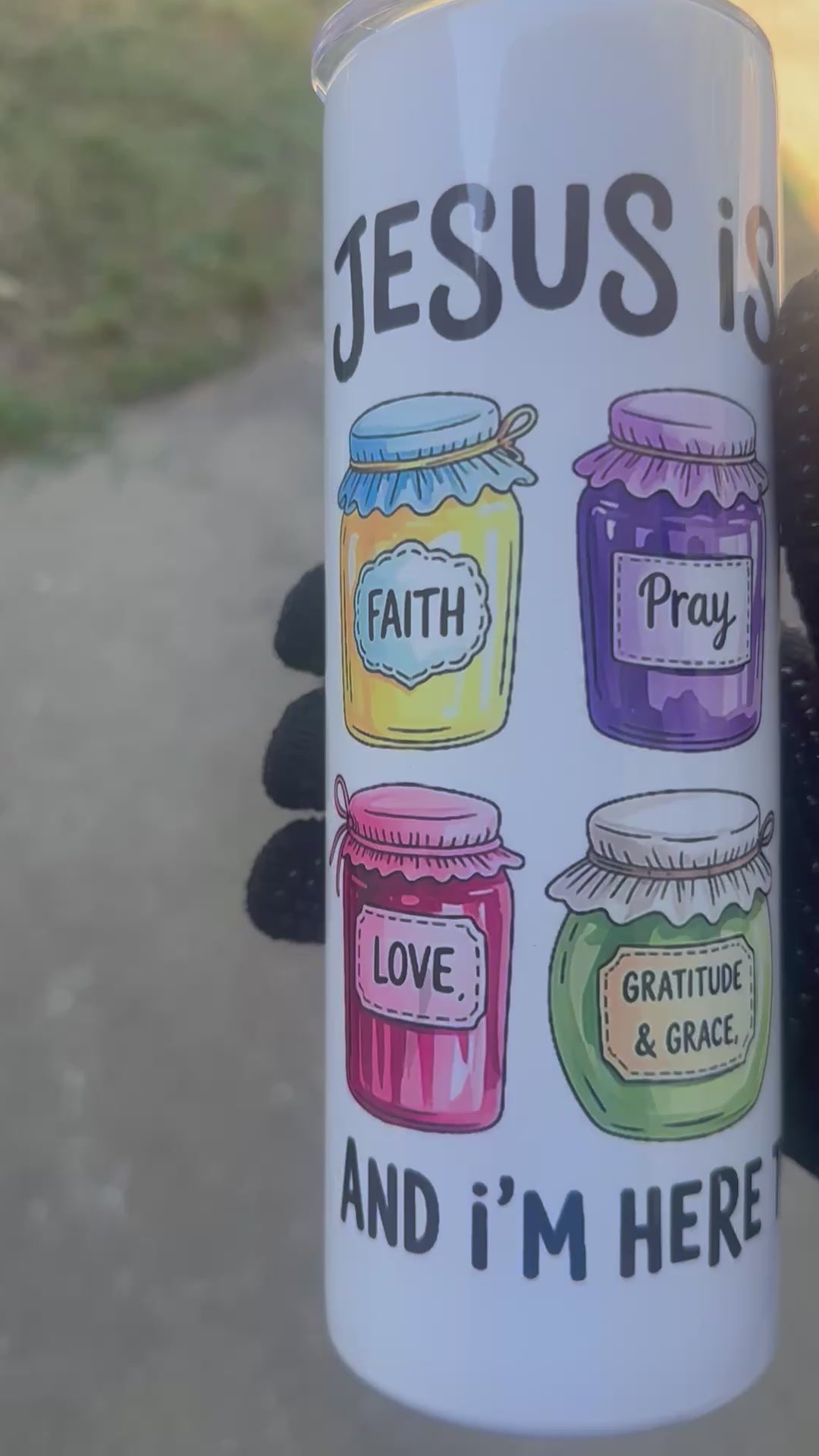 Jesus Is My Jam Tumbler